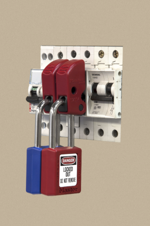 Lås av elektrisk bryter2 Lås av elektrisk bryter1